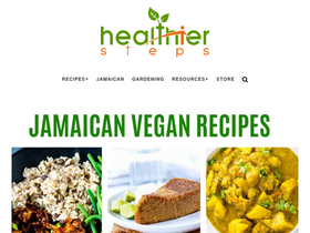 'healthiersteps.com' screenshot