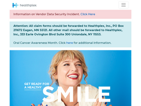 'healthplex.com' screenshot