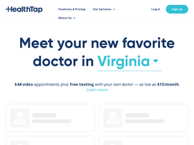 'healthtap.com' screenshot