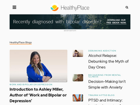 'healthyplace.com' screenshot