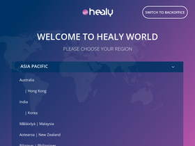 'healy.shop' screenshot