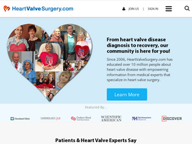 'heart-valve-surgery.com' screenshot