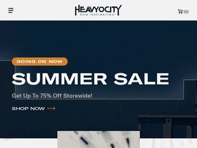 'heavyocity.com' screenshot