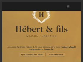 'hebertetfils.com' screenshot