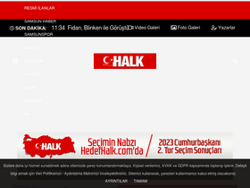 'hedefhalk.com' screenshot
