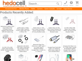 'hedocell.com' screenshot