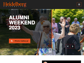 'heidelberg.edu' screenshot
