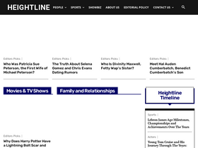 'heightline.com' screenshot