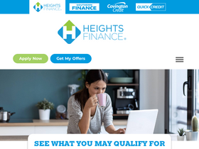 'heightsfinance.com' screenshot
