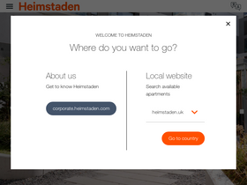 'heimstaden.com' screenshot