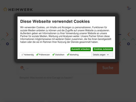 'heimwerk.org' screenshot