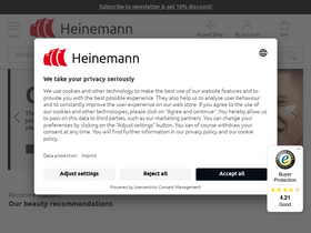 'heinemann-shop.com' screenshot