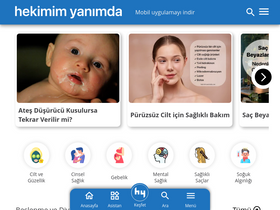 'hekimimyanimda.com' screenshot
