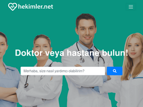 'hekimler.net' screenshot