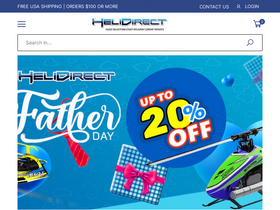 'helidirect.com' screenshot