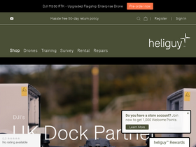 'heliguy.com' screenshot