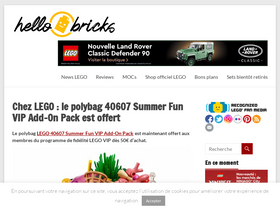 'hellobricks.com' screenshot