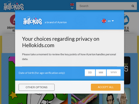 'hellokids.com' screenshot