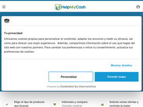 'helpmycash.com' screenshot