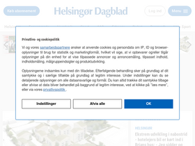 'helsingordagblad.dk' screenshot