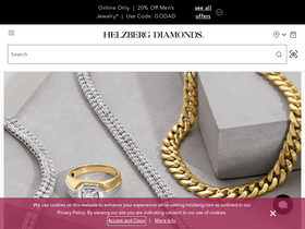 'helzberg.com' screenshot