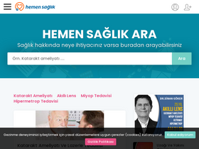 'hemensaglik.com' screenshot