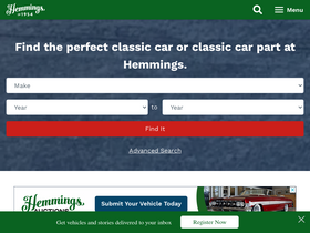 'hemmings.com' screenshot