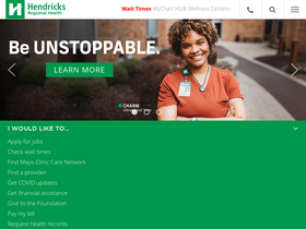 'hendricks.org' screenshot