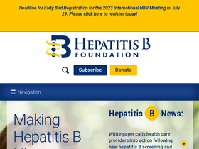 'hepb.org' screenshot