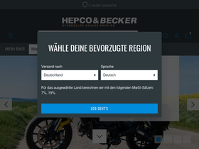 'hepco-becker.de' screenshot