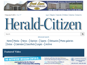 'herald-citizen.com' screenshot