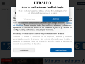 'heraldo.es' screenshot