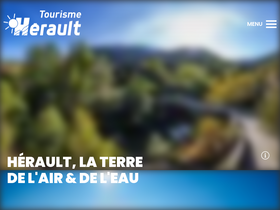 'herault-tourisme.com' screenshot