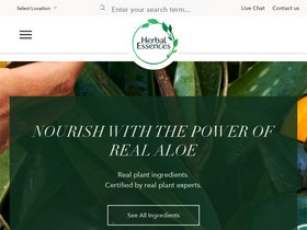 'herbalessences.com' screenshot