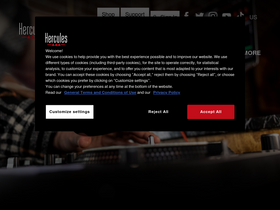 'hercules.com' screenshot