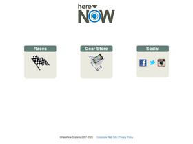 'herenow.com' screenshot