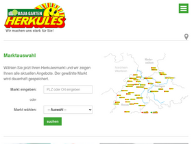 'herkulesbaumarkt.de' screenshot
