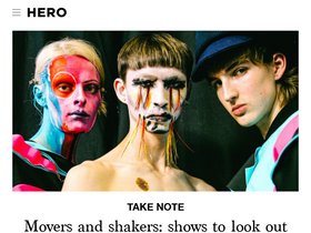 'hero-magazine.com' screenshot