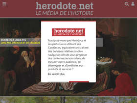 'herodote.net' screenshot
