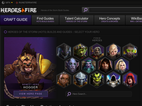 'heroesfire.com' screenshot