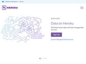 'heroku.com' screenshot