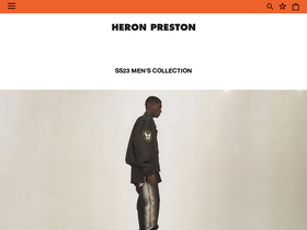 'heronpreston.com' screenshot