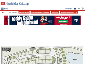 'hersfelder-zeitung.de' screenshot