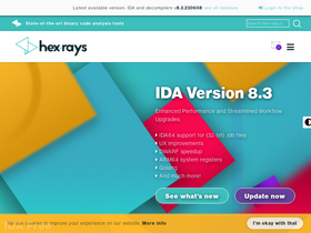 'hex-rays.com' screenshot