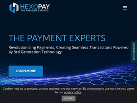 'hexopay.com' screenshot