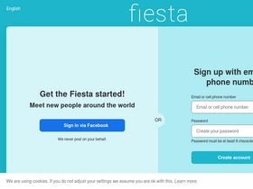 'heyfiesta.com' screenshot