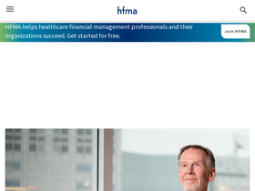 'hfma.org' screenshot