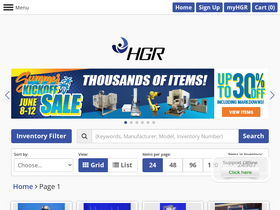 'hgrinc.com' screenshot