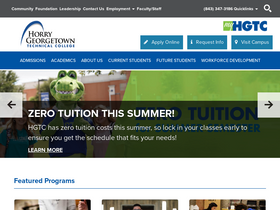 'hgtc.edu' screenshot