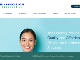 'hi-precision.com.ph' screenshot